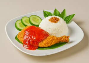 Ayam Goreng Saus Pedas